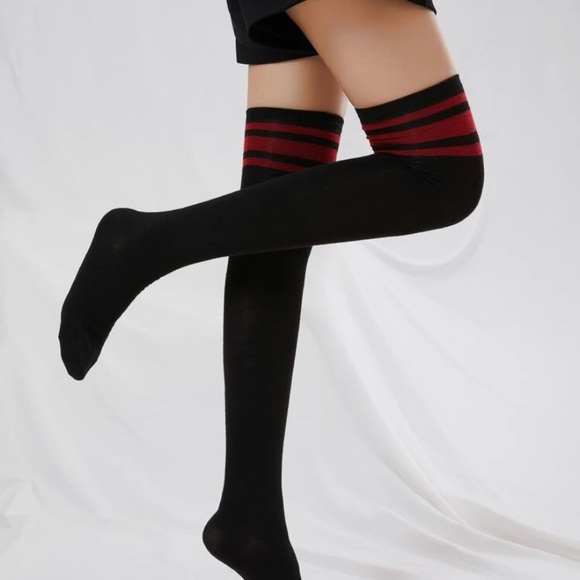 Over Kness Fancy Decorative Stockings - Picture 5 of 10